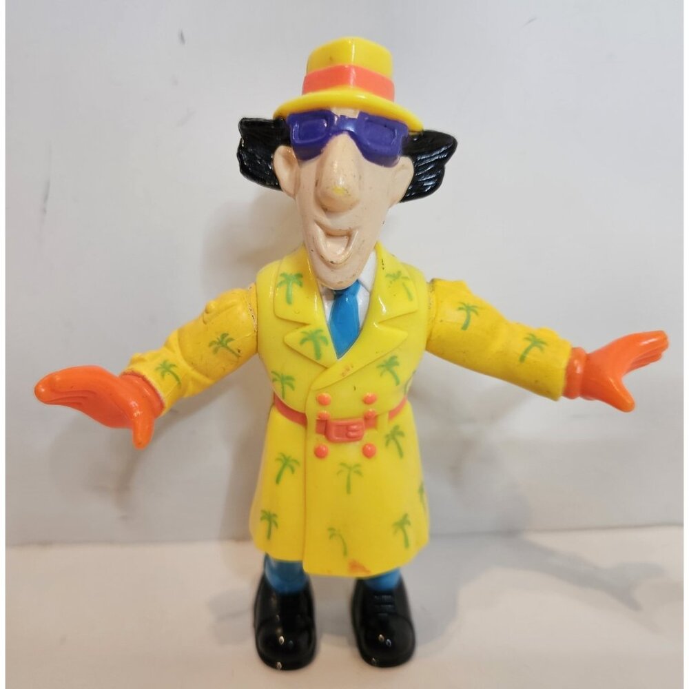 Vintage 1992 INSPECTOR GADGET Windsurfer 5" Figure Loose Toy Collectible TIGER